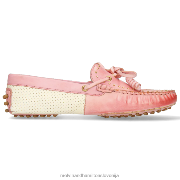Melvin & Hamilton loaferji roza ženske caroline 8 FLJ6L1438