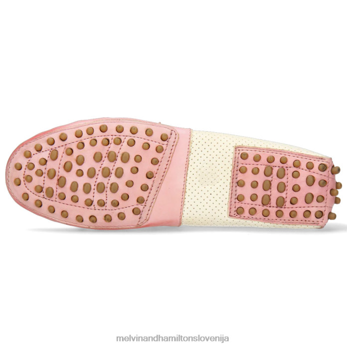 Melvin & Hamilton loaferji roza ženske caroline 8 FLJ6L1438