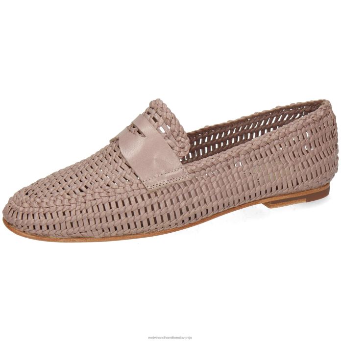 Melvin & Hamilton loaferji roza ženske mandy 4 FLJ6L1418