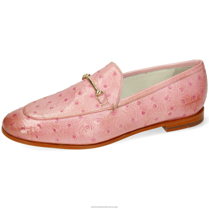 Melvin & Hamilton loaferji roza ženske scarlett 22 FLJ6L1307