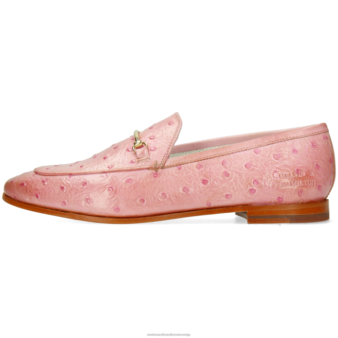 Melvin & Hamilton loaferji roza ženske scarlett 22 FLJ6L1307