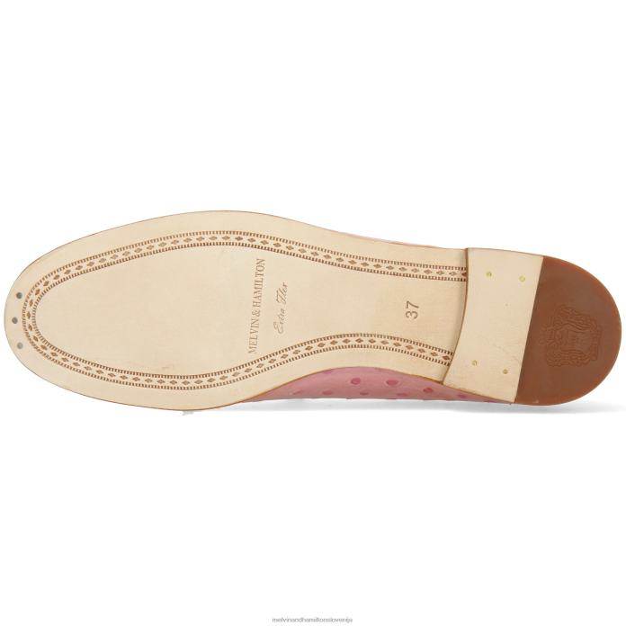 Melvin & Hamilton loaferji roza ženske scarlett 22 FLJ6L1307