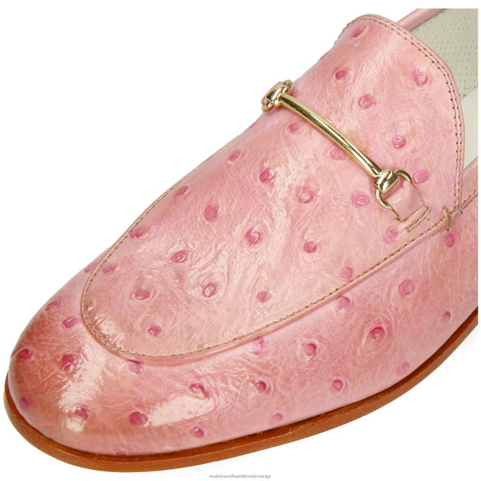 Melvin & Hamilton loaferji roza ženske scarlett 22 FLJ6L1307