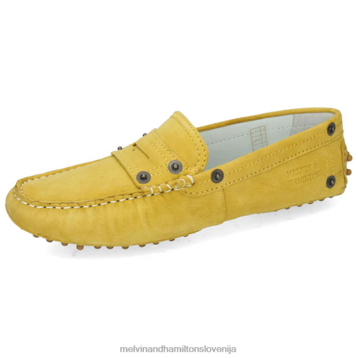 Melvin & Hamilton loaferji rumena ženske caroline 1 FLJ6L1453