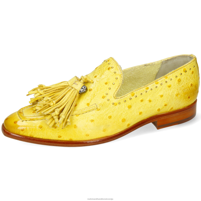 Melvin & Hamilton loaferji rumena ženske emma 11 FLJ6L1341