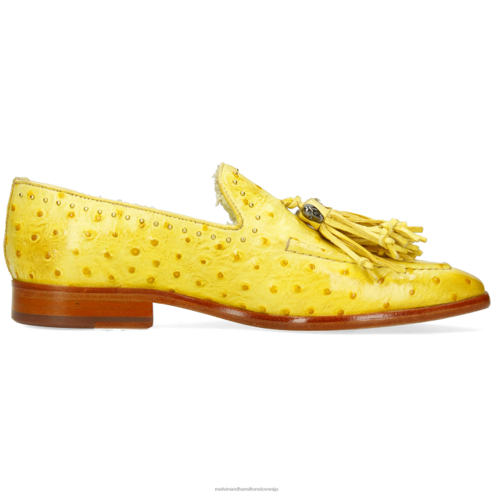 Melvin & Hamilton loaferji rumena ženske emma 11 FLJ6L1341