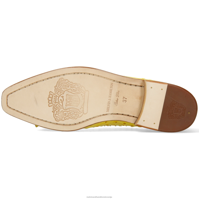 Melvin & Hamilton loaferji rumena ženske emma 11 FLJ6L1341