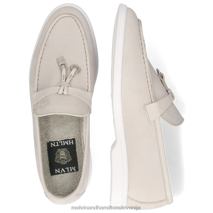Melvin & Hamilton loaferji siva ženske adley 3 FLJ6L1460