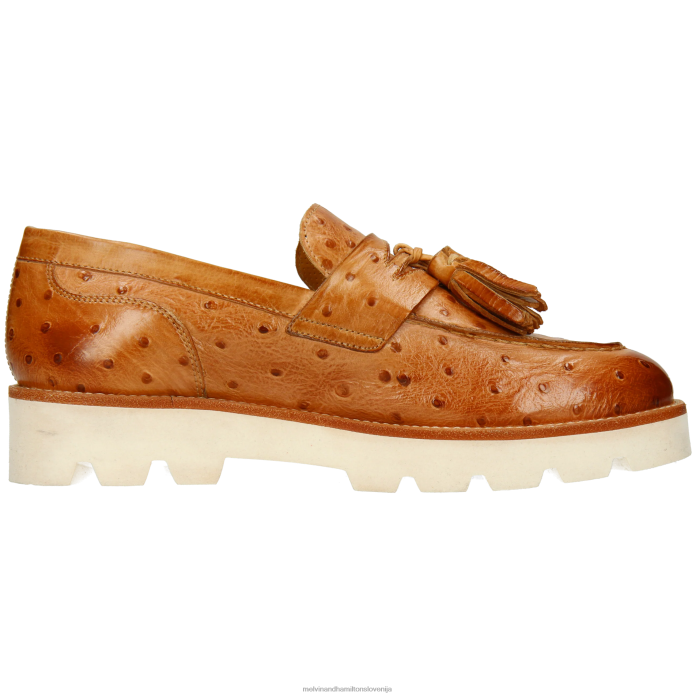 Melvin & Hamilton loaferji svetlo rjava ženske žad 44 FLJ6L1344