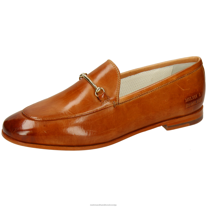 Melvin & Hamilton loaferji svetlo rjava ženske scarlett 22 FLJ6L1398