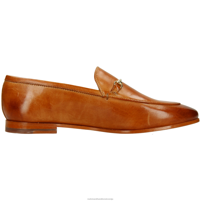 Melvin & Hamilton loaferji svetlo rjava ženske scarlett 22 FLJ6L1398