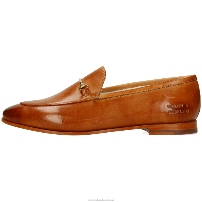 Melvin & Hamilton loaferji svetlo rjava ženske scarlett 22 FLJ6L1398