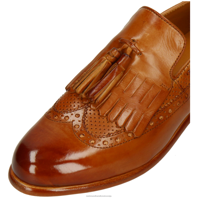 Melvin & Hamilton loaferji svetlo rjava ženske selina 3 FLJ6L1390