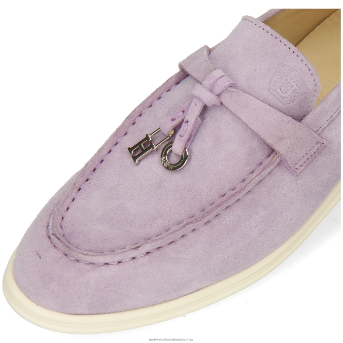 Melvin & Hamilton loaferji vijolična ženske adley 3 FLJ6L1361
