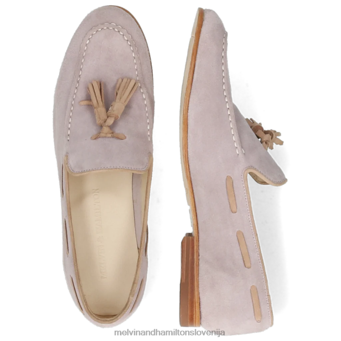 Melvin & Hamilton loaferji vijolična ženske monika 9 FLJ6L1389