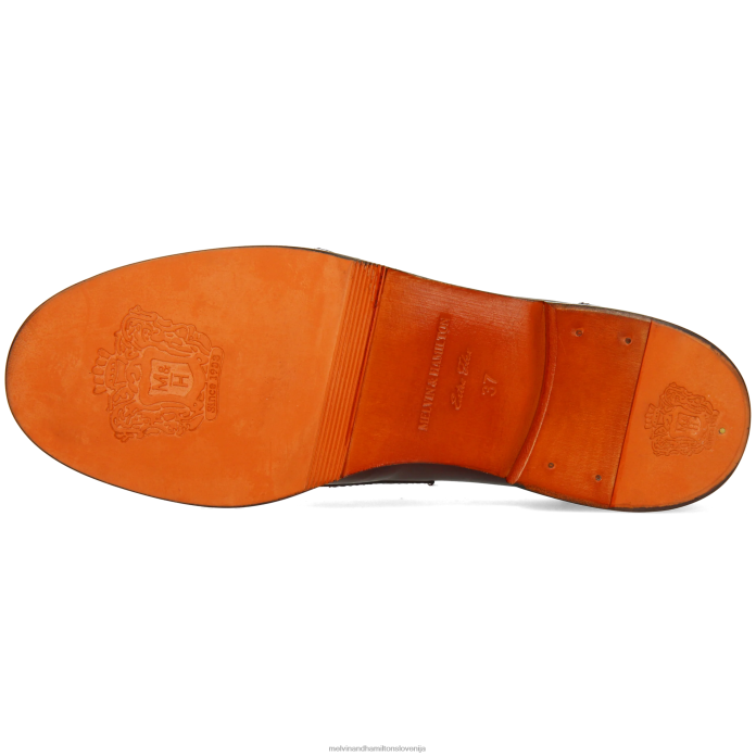 Melvin & Hamilton loaferji vijolična ženske vladar 4 FLJ6L1375