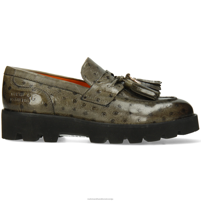 Melvin & Hamilton loaferji zelena ženske žad 44 FLJ6L1315