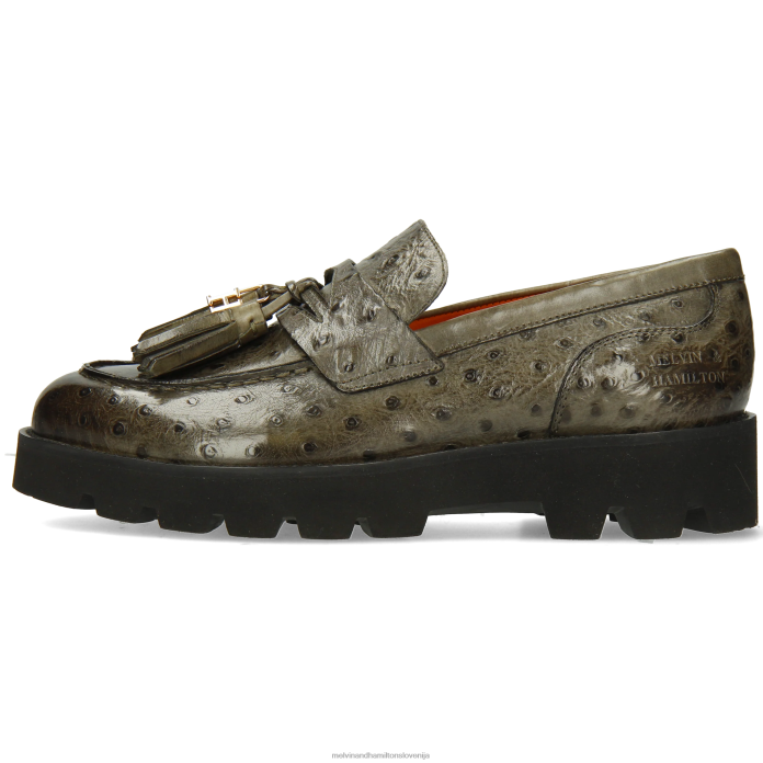 Melvin & Hamilton loaferji zelena ženske žad 44 FLJ6L1315
