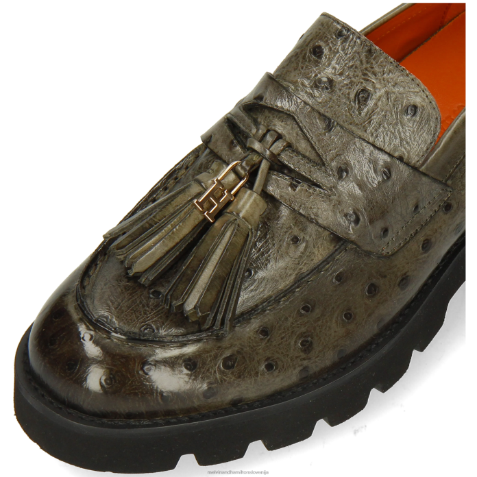Melvin & Hamilton loaferji zelena ženske žad 44 FLJ6L1315