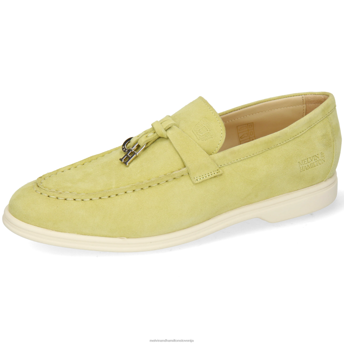 Melvin & Hamilton loaferji zelena ženske adley 3 FLJ6L1326