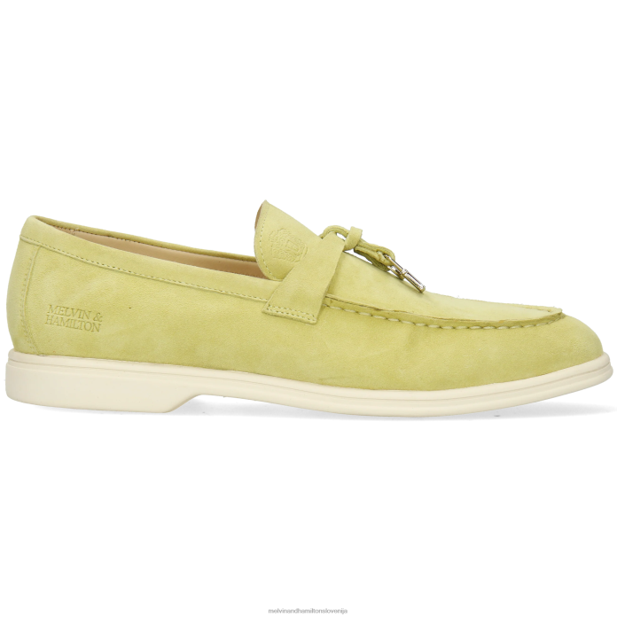 Melvin & Hamilton loaferji zelena ženske adley 3 FLJ6L1326