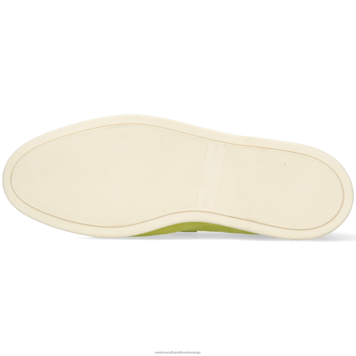 Melvin & Hamilton loaferji zelena ženske adley 3 FLJ6L1333
