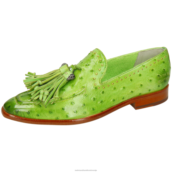 Melvin & Hamilton loaferji zelena ženske emma 11 FLJ6L1382