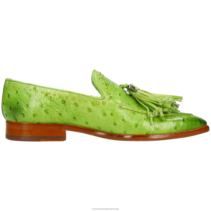 Melvin & Hamilton loaferji zelena ženske emma 11 FLJ6L1382