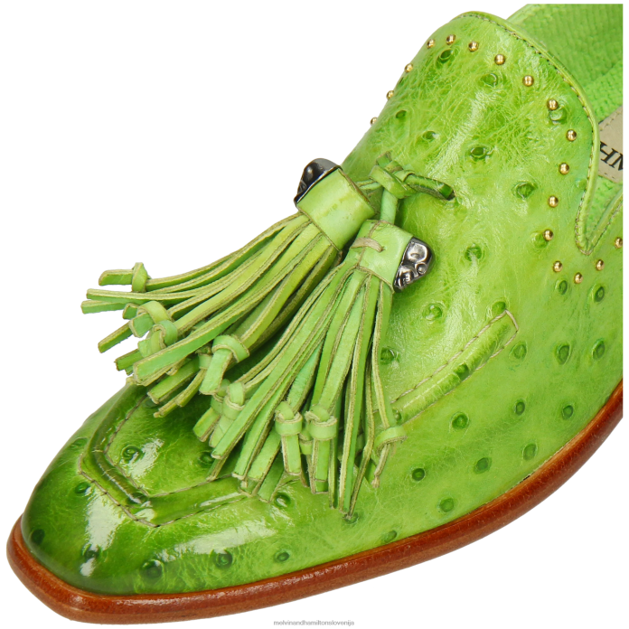 Melvin & Hamilton loaferji zelena ženske emma 11 FLJ6L1382