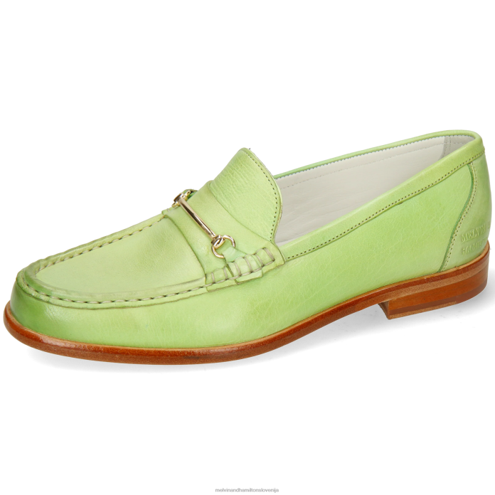 Melvin & Hamilton loaferji zelena ženske gianna 1 FLJ6L1336