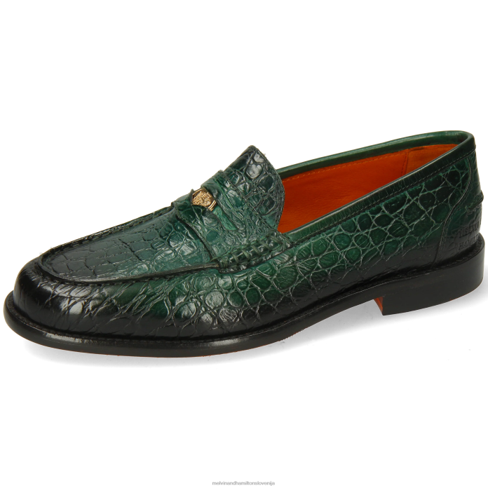 Melvin & Hamilton loaferji zelena ženske gianna 3 FLJ6L1320