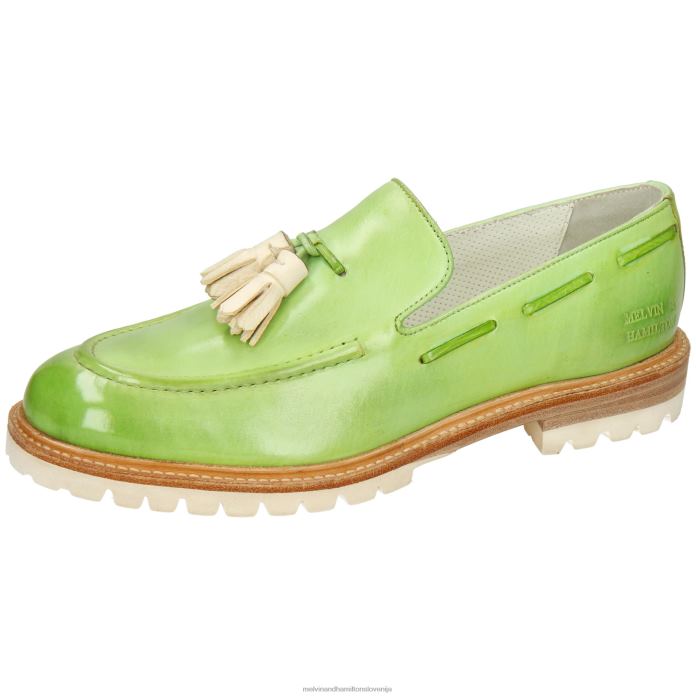 Melvin & Hamilton loaferji zelena ženske regina 2 FLJ6L1395