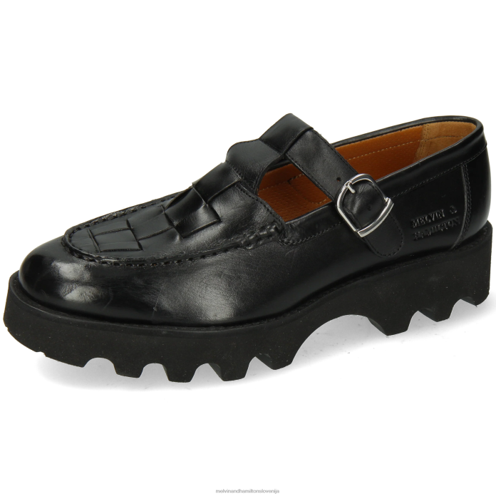 Melvin & Hamilton meniški čevlji Črna ženske žad 14 FLJ6L1497