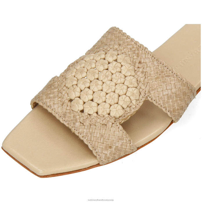 Melvin & Hamilton mule bež ženske brooke 16 FLJ6L1571