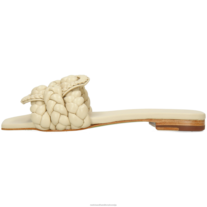 Melvin & Hamilton mule bež ženske brooke 2 FLJ6L1573