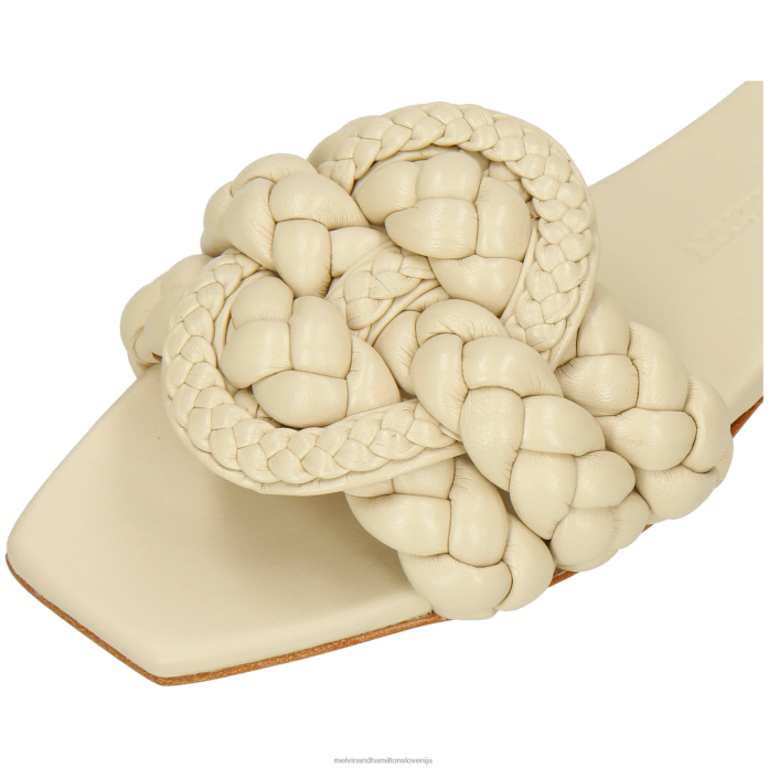 Melvin & Hamilton mule bež ženske brooke 2 FLJ6L1573