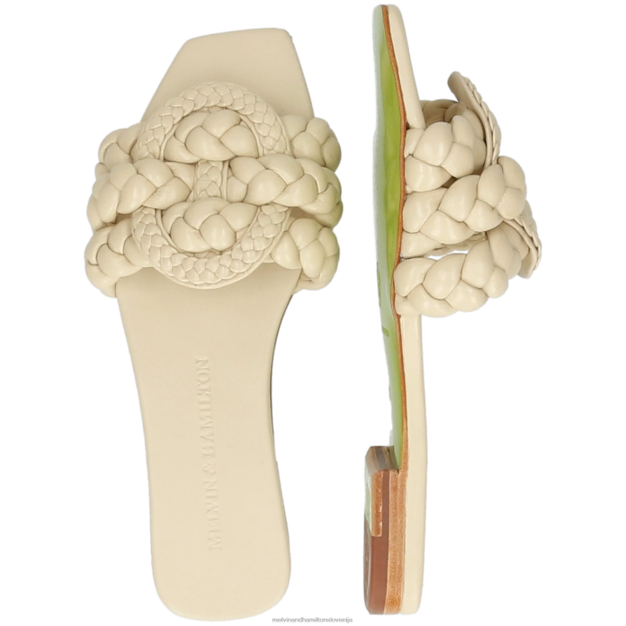 Melvin & Hamilton mule bež ženske brooke 2 FLJ6L1573