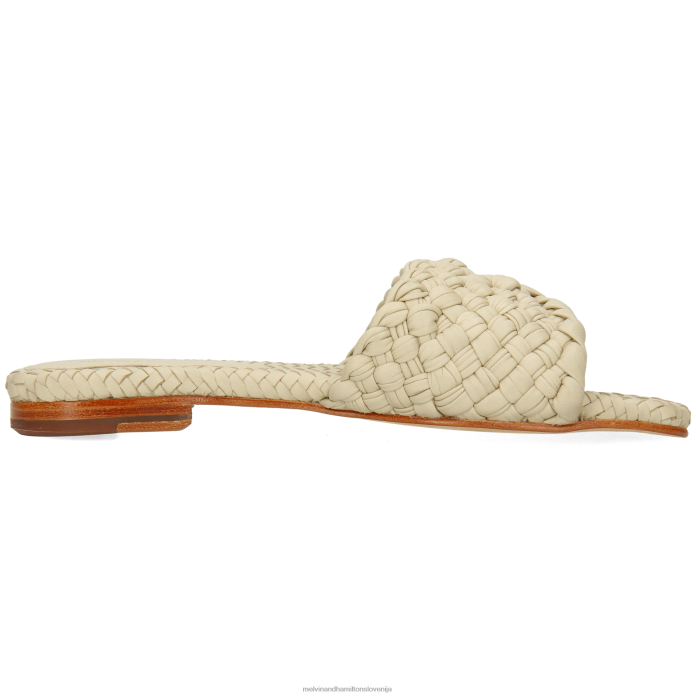 Melvin & Hamilton mule bež ženske elodie 53 FLJ6L1598