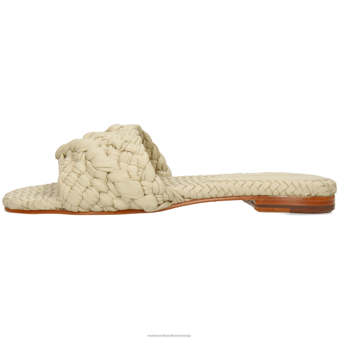 Melvin & Hamilton mule bež ženske elodie 53 FLJ6L1598