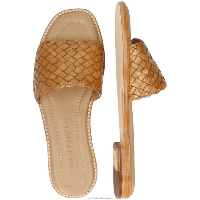 Melvin & Hamilton mule bež ženske elodie 65 FLJ6L1542