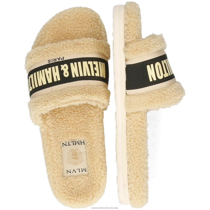 Melvin & Hamilton mule bež ženske wilma 34 FLJ6L1653