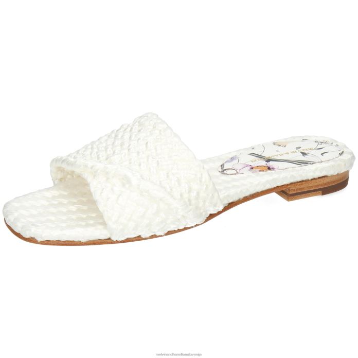 Melvin & Hamilton mule bela ženske elodie 53 FLJ6L1696