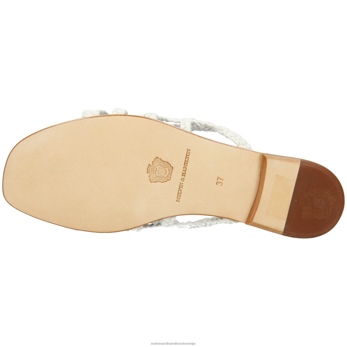 Melvin & Hamilton mule bela ženske elodie 64 FLJ6L1555