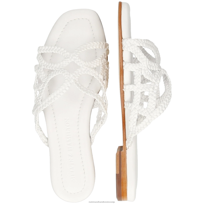 Melvin & Hamilton mule bela ženske elodie 64 FLJ6L1555