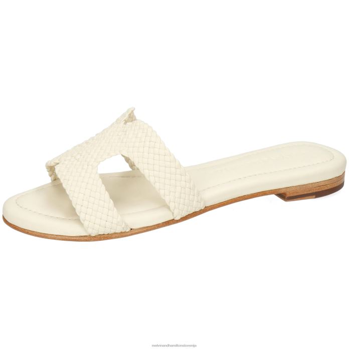 Melvin & Hamilton mule bela ženske hanna 83 FLJ6L1632