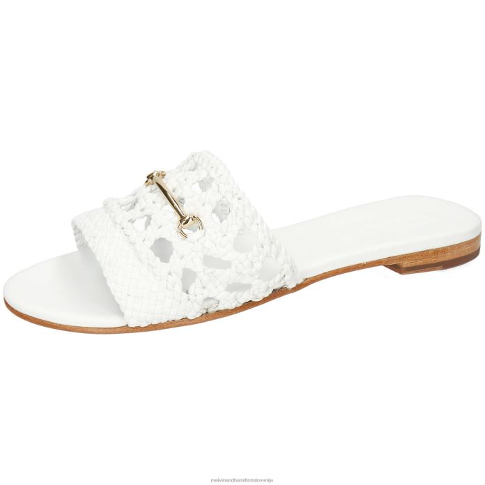 Melvin & Hamilton mule bela ženske hanna 85 FLJ6L1730