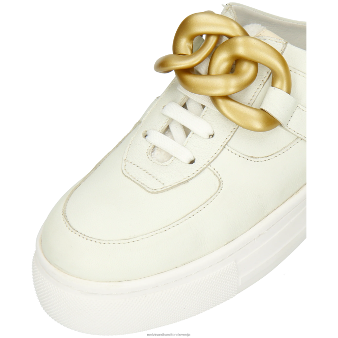 Melvin & Hamilton mule bela ženske jantar 24 FLJ6L1591