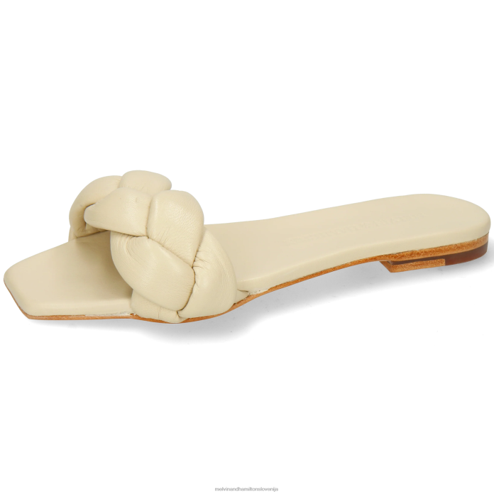 Melvin & Hamilton mule bela ženske sandrina 3 FLJ6L1619