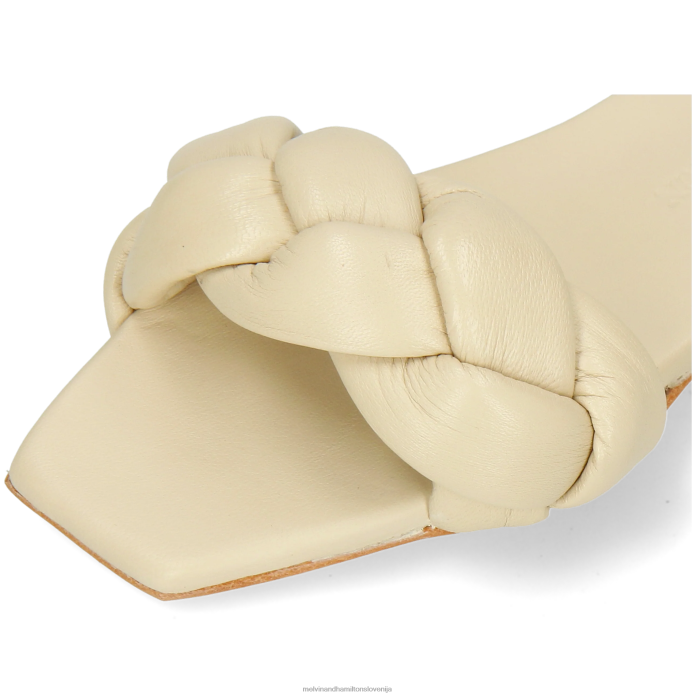 Melvin & Hamilton mule bela ženske sandrina 3 FLJ6L1619