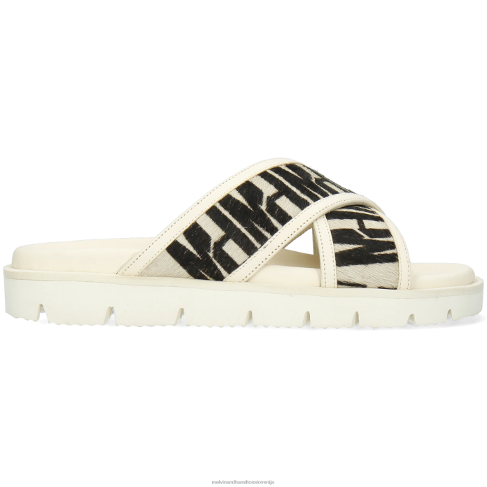 Melvin & Hamilton mule bela ženske wilma 9 FLJ6L1657